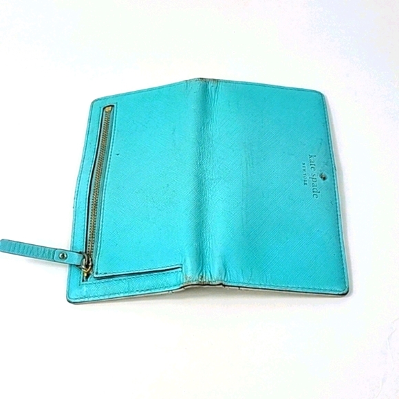 Kate Spade Mint Leather Wallet - Picture 5 of 7